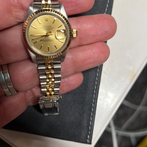 Rolex Accessories - Rolex 18k yellow gold with stainless steel 26 mm